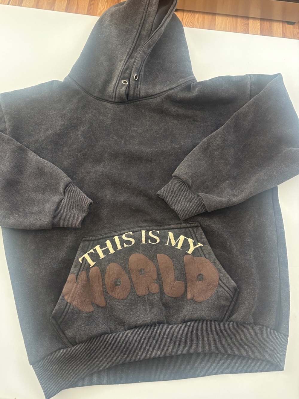 'This Is My World' Graphic Hoodie